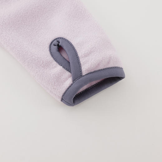 马克珍妮女童加厚摇粒绒连帽卫衣儿童上衣秋冬新款241135/551861 商品图4