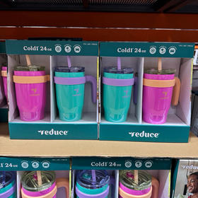 Reduce宽口带手柄吸管水杯，美国🇺🇸直邮特价240元🉐一套710ml*2只装