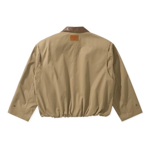 中性款巴恩皮领风衣夹克外套001 商品图1