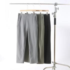 D平替综合训练系列！3D立裁！秋冬松紧腰透气针织弹力户外休闲裤