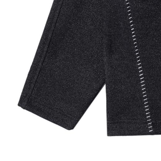 W53263SDSA男士秋冬新款痞帅男装潮牌洒金缝线圆领套头卫衣简约百搭上衣 商品图4