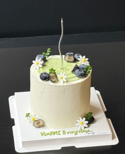 ins小清新蓝莓小花朵简约蛋糕-低糖处理无添加 商品图4