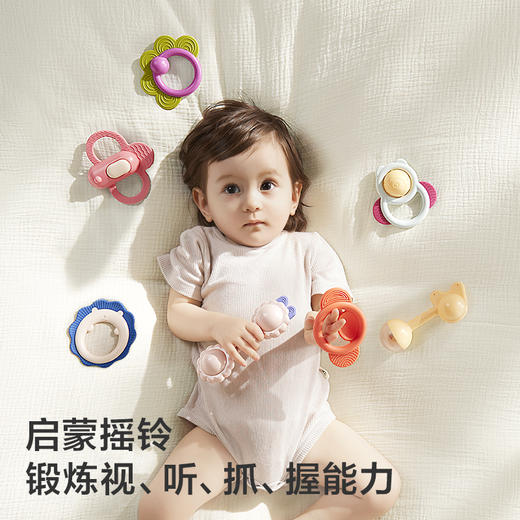 【 babycare】婴儿健身架脚踏钢琴婴幼新生儿礼盒礼物宝宝益智孩子玩具 商品图3