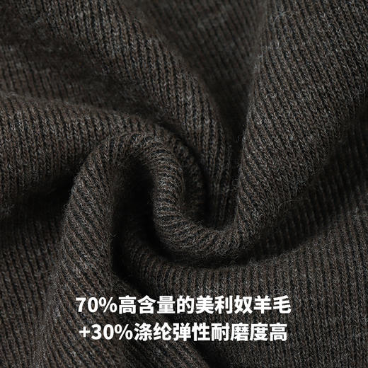 【109秒杀！】美利奴羊毛保暖外套抓绒衣室内通勤自驾旅行-0232/190216 商品图3