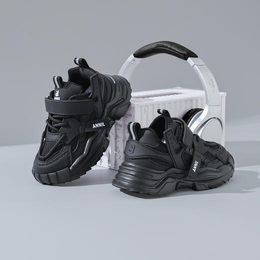 ANNIL/安奈儿童鞋秋季新款儿童运动鞋软底潮款儿童鞋子男女户外鞋HM5305376 商品图1