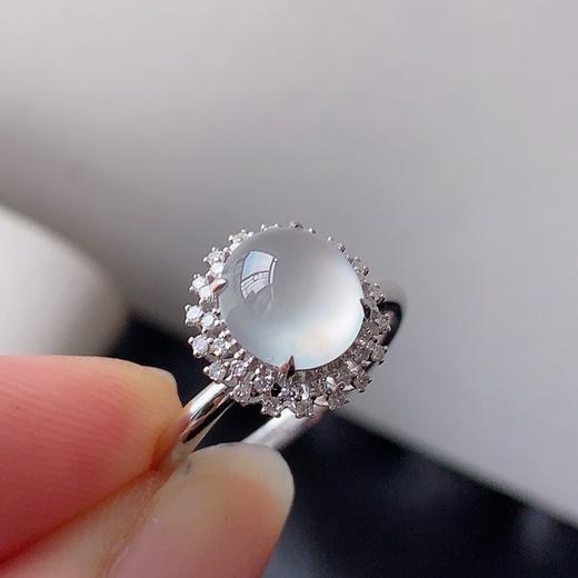 蛋面翡翠戒指 商品图1