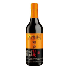 【超市】李锦记鲜香红烧酱油500ml