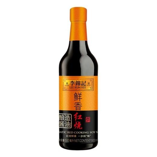【超市】李锦记鲜香红烧酱油500ml 商品图0