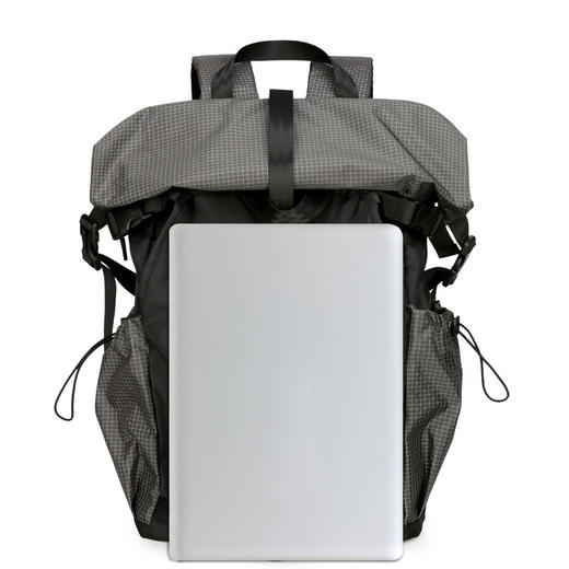 「🔥机能风必备！超轻折叠登山骑行背包，解锁男士出行新姿势🎒运动户外登山骑行背包 折叠卷口双肩包 男士机能风旅行男大学生书包」 商品图1