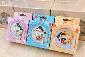 武大金属磁吸夹冰箱贴