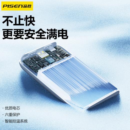 品胜 22.5W数显易充移动电源20000毫安 支持苹果15/16手机快充安卓手机充电 商品图3