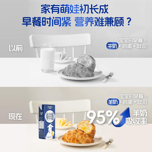 卓牧精选纯羊奶200ml*6 商品图1
