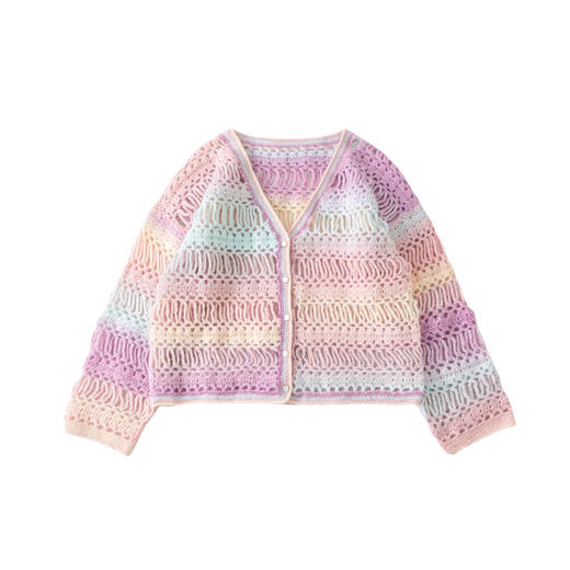 苏苏姐家长相思开衫手工diy钩针编织毛线团上衣外套自制材料包 商品图4