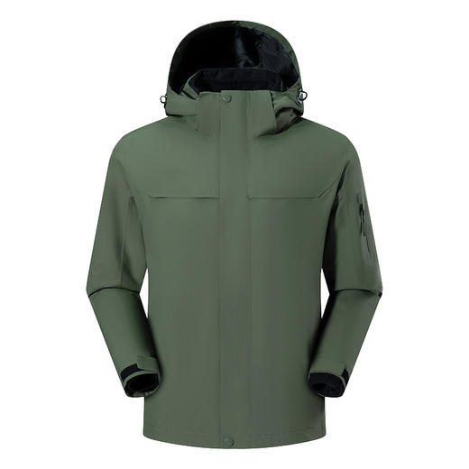 朱雀冲锋衣登山服 户外国标防水三合一防风登山服外套 男女同款国庆出游 商品图7