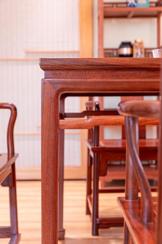 红桥红  家具严选  缅甸花梨（大果紫檀）【茶室搭配】 商品图2