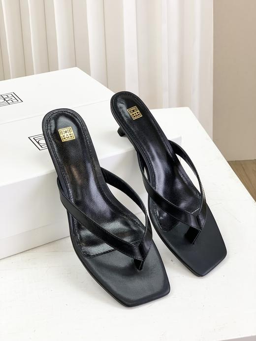 T**oteme 时尚猫跟夹趾拖鞋 商品图11