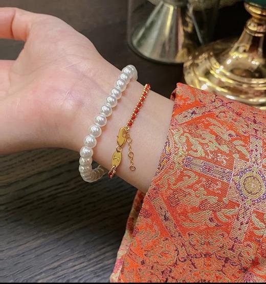 金晨同款red&line幸运红绳手链 商品图8