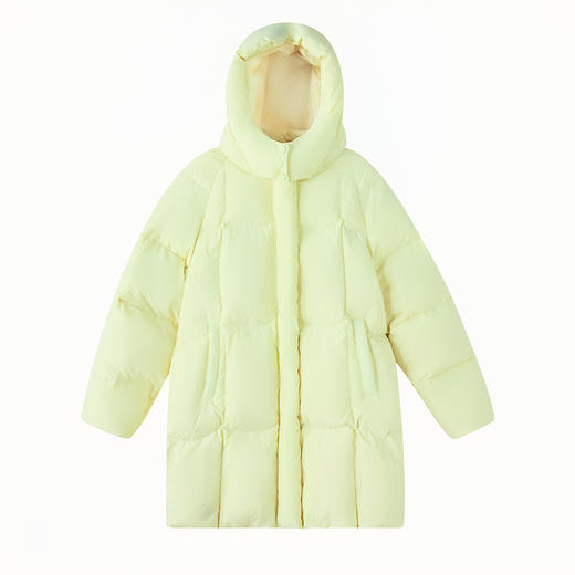 笛莎Deesha 童装女童羽绒服2025冬新款女童时尚基础泡芙中长款羽绒服 商品图4