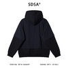 11302SDSA男士秋冬新款痞帅男装潮流纯色假两件连帽卫衣宽松百搭上衣 商品缩略图5