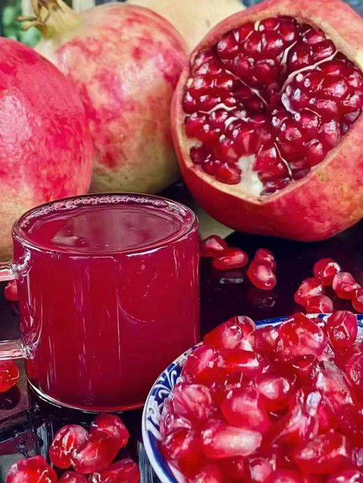 突尼斯软籽红石榴5斤/8斤 可以喝的“雅诗兰黛” 不吐籽 香甜多汁 红色璀璨如宝石 颗颗饱满 老少皆宜 商品图3