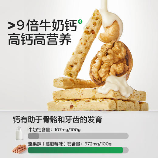 【宝宝馋了】坚果酥66g（蓝莓/原味/海苔/蔓越莓） 酥软易咀嚼 送18月+婴幼儿食谱 商品图3