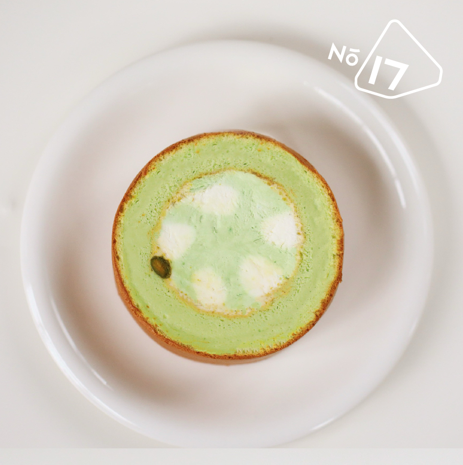 开心果浮云蛋糕卷