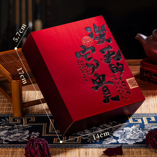 强韵墨红玫瑰两盒装70g送礼袋 商品图8