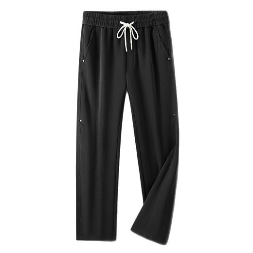 【DKP】大依优型大码男士休闲长裤棉感松紧腰商务休闲裤秋季新款针织裤直筒加肥加大码显瘦 商品图4