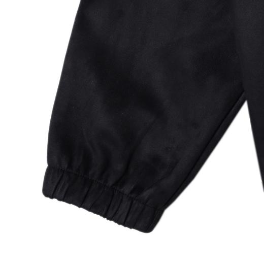 25F057SDSA秋冬新款痞帅男装潮牌绒面下摆松紧抽绳连帽卫衣刺绣标百搭 商品图4