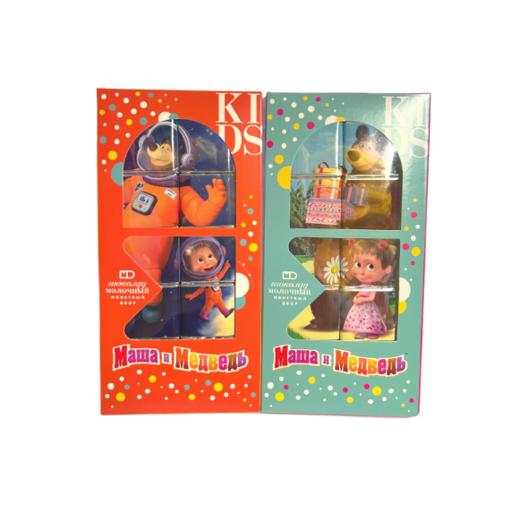 俄罗斯IZP玛莎和熊系列牛奶巧克力-50g(颜色随机发） 商品图0