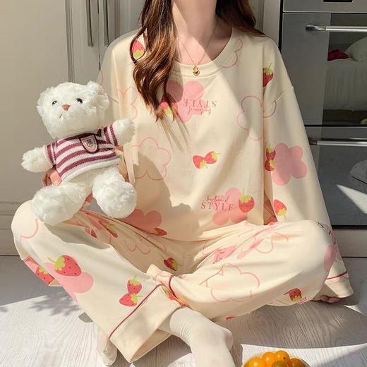 【秋季新款❗️超舒服的家居服套装】柔软细腻，宅家舒眠系，上身就不想脱下来！女春棉质长袖宽松女士学生冬款甜美可爱卡通套装家居服 商品图0