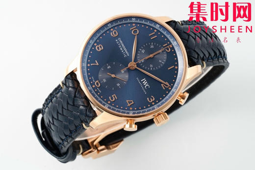 IWC万国 新款AZ葡萄牙计时系列腕表 葡计透底 新款背透葡计 编织带 男士腕表 商品图3