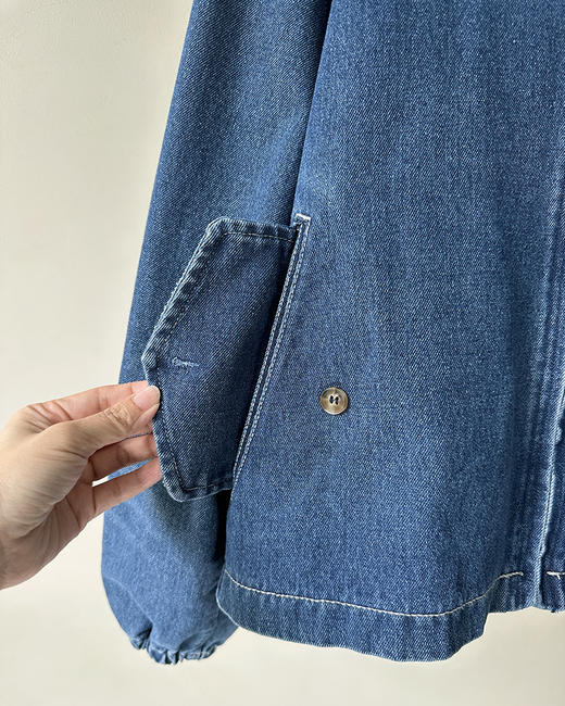 单品包邮现货 THS-限时 RL马球家 女士 经典刺绣logo复古水洗软牛仔外套 BF1109 商品图9