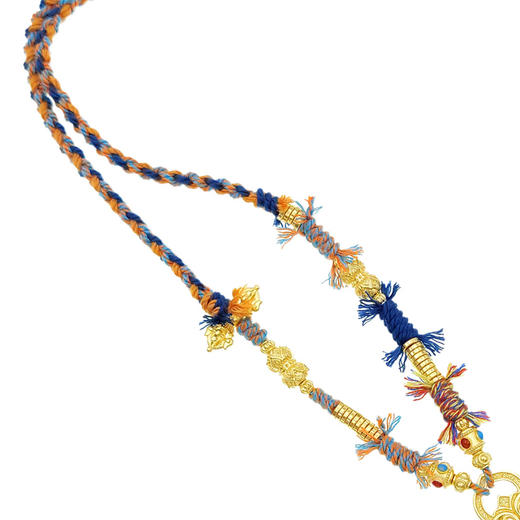 【高货定制-唐卡】黄金龙五爷吊坠 足金守护挂坠珍藏传家金【按克计价黄金5】MEMORA诗普琳GP294901 商品图5