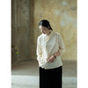 牧衣游原创 丝棉净色衬衫新款宽松质朴斜襟复古东方百搭衬衣 知余 商品缩略图3