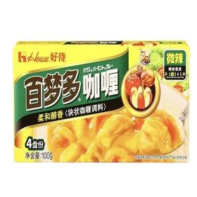 【超市】好侍百梦多微辣咖喱100g