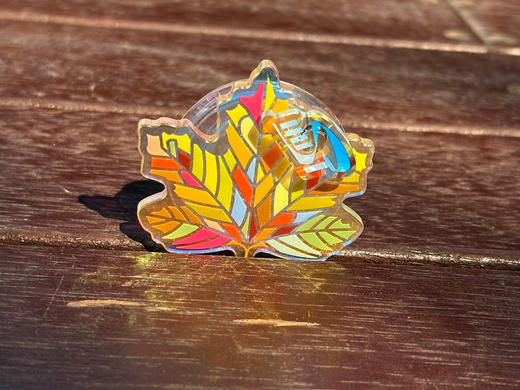 流光梧桐叶气囊手机支架 商品图2