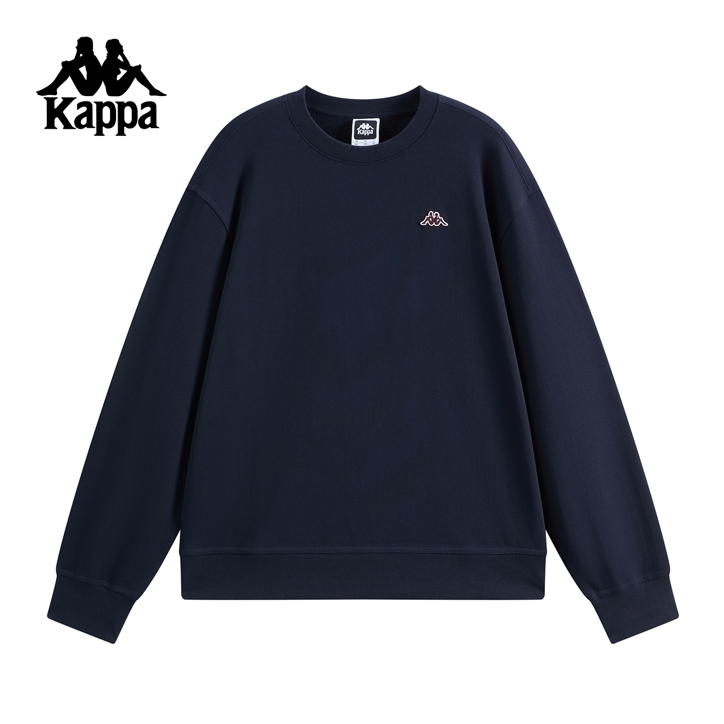 Kappa 25年秋季新款 圆领针织套头卫衣男K0F72WT20