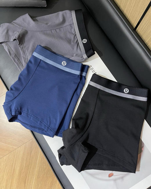 lu男士纯棉内裤3条礼盒908 商品图2
