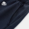 Kappa 25年新款 藏蓝色宽松直筒藏裤 女K0F82AK47 商品缩略图2