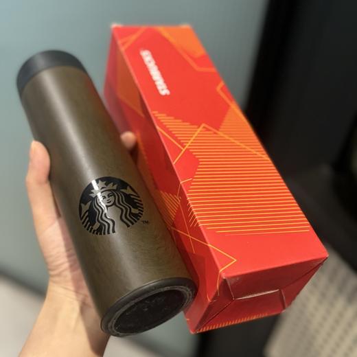 星&克木纹保温杯 商品图8