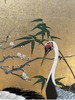 独角鹿西洋古董18世纪日本江户时期出品狩野派风格「水畔群鹤」 主题金地纸本设色六曲屏风 商品缩略图4