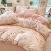 自然醒A版纯棉磨毛B版高克重牛奶绒系列单被套QJ 商品缩略图4