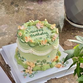 ［复古裱花创意定制022］