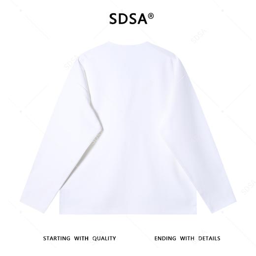 W53100SDSA男士秋冬新款痞帅男装简约拼接撞色套头卫衣百搭时尚宽松上衣 商品图5