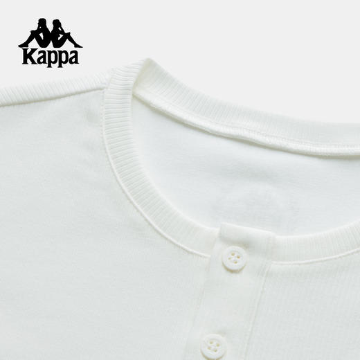 Kappa 25年秋季新款 百搭纯色长袖圆领打底针织衫 女款K0F82TC02 商品图1