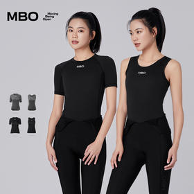 MBO女子美利奴羊毛 短袖无袖打底衫 秋冬打底衫 百川B310/B330 (经销商专拍链接，非经销商拍单不发货)