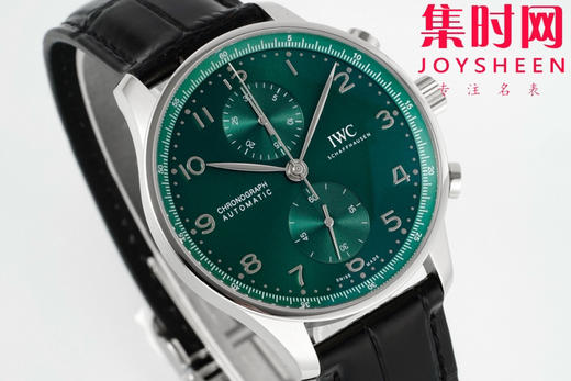 IWC万国 新款AZ葡萄牙计时系列腕表 葡计透底 新款背透葡计 绿海王 男士腕表 商品图1
