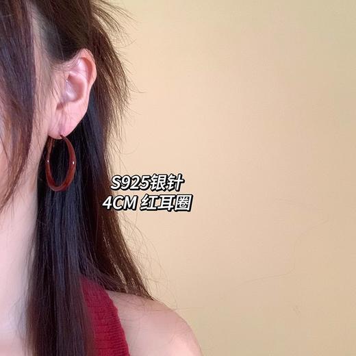 【YW】无忧购39元5件安可拉红高级感耳钉耳环合集（截单后3-5天发货) 商品图3