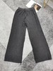 RM725#纯色抗条针织阔腿裤 商品缩略图3